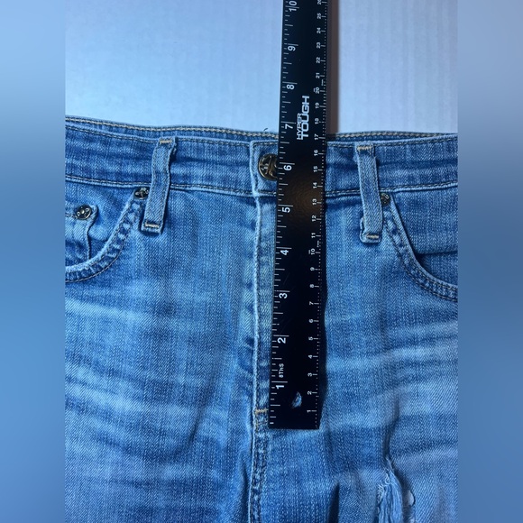 Adriano Goldschmied Jean Shorts Womens 27R The Hailey Cutoff Light Wash - Picture 9 of 13